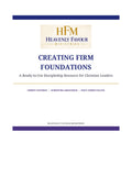 Creating Firm Foundations cover